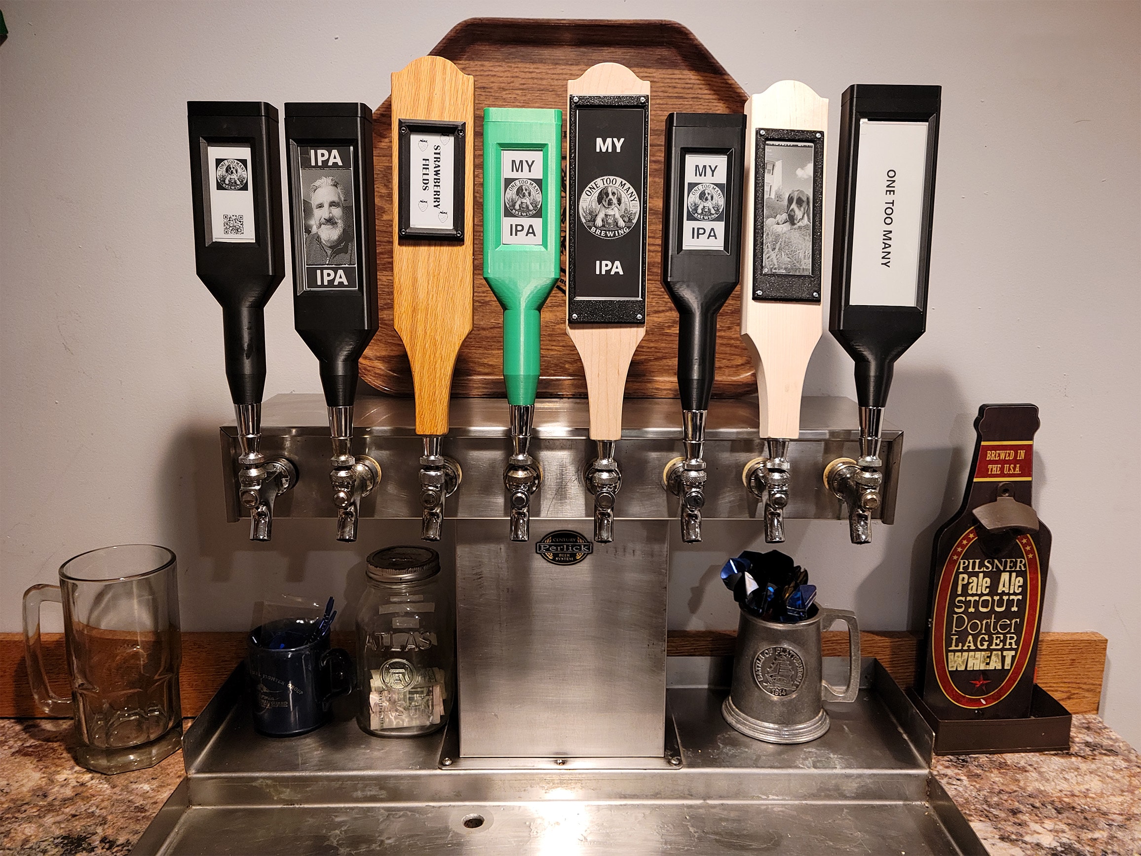 E-paper tap handle hardware internals